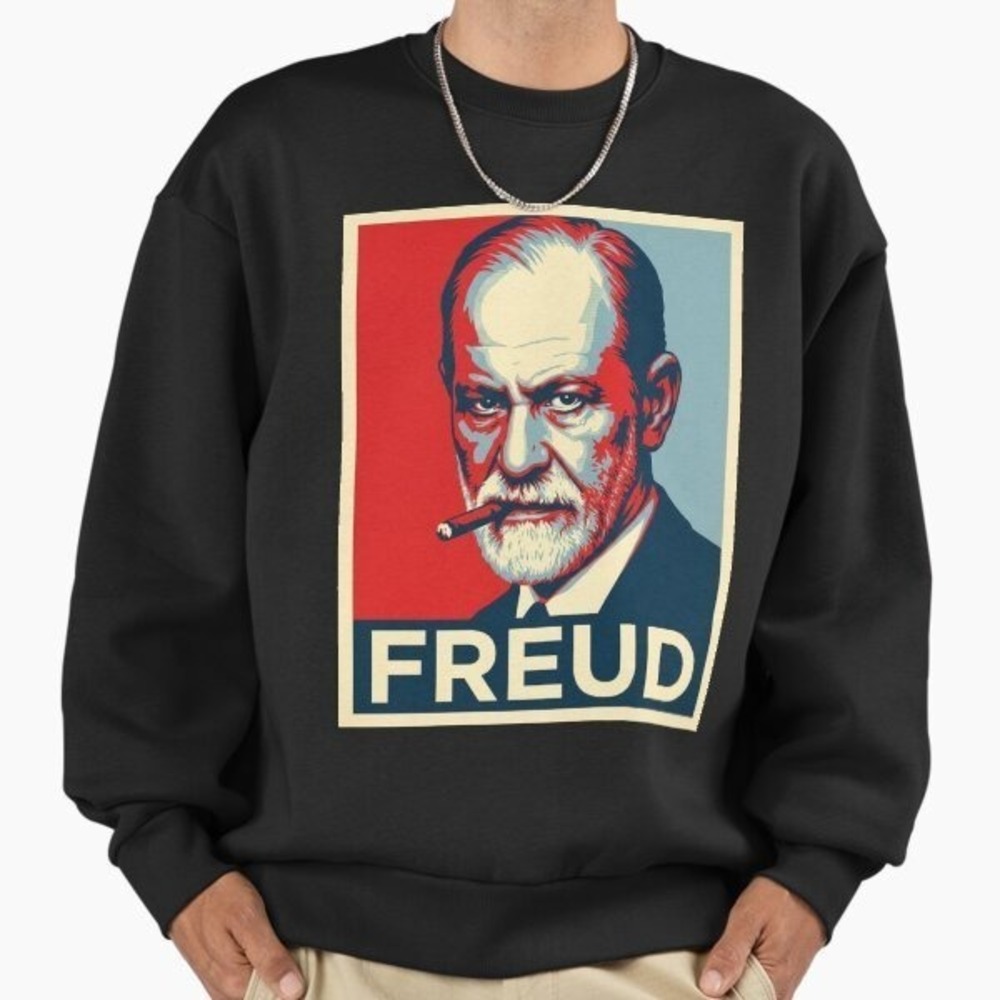 Pink Freud Sweatshirts